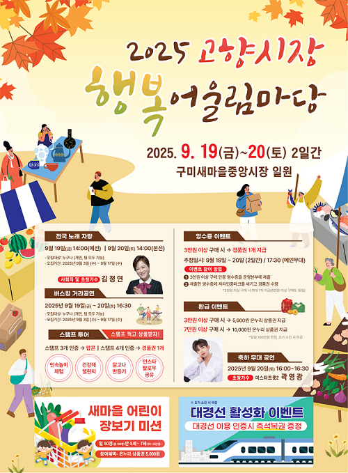 2025 고향시장 행복어울림마당